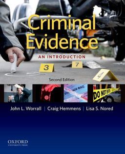 Criminal Evidence An Introduction 2nd 9780199783243 Front Cover