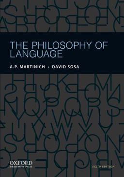Philosophy of Language 6th 9780199795154 Front Cover