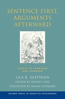 Sentence First, Arguments Afterward