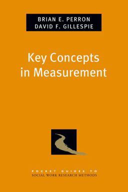 Key Concepts in Measurement  9780199855483 Front Cover
