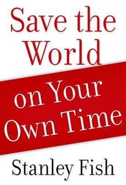 Save the World on Your Own Time  9780199892976 Front Cover