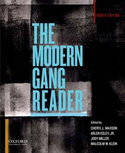 Modern Gang Reader 4th 9780199895397 Front Cover