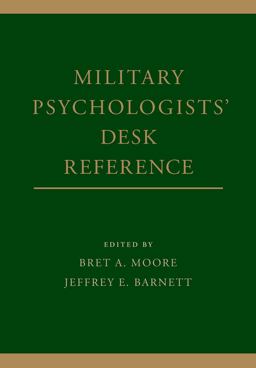 Military Psychologists' Desk Reference