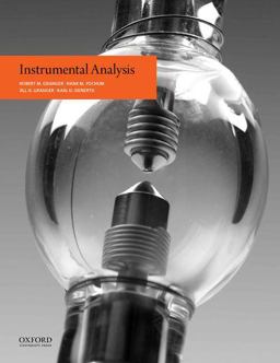 Instrumental Analysis  9780199942312 Front Cover