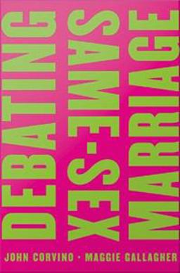 Debating Same-Sex Marriage