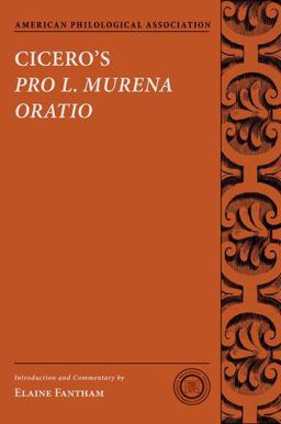 Cicero's Pro L. Murena Oratio  9780199974535 Front Cover