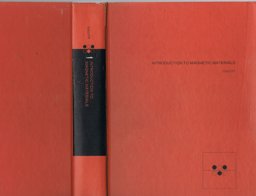 Intro Magnetic Materials 1st 9780201012187 Front Cover