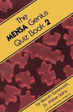 Mensa Genius Quiz Book 2  9780201059588 Front Cover
