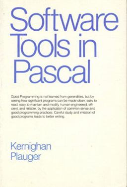 Software Tools in Pascal 1st 9780201103427 Front Cover