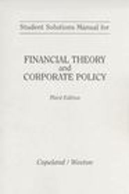 Financial Theory and Corporate Policy