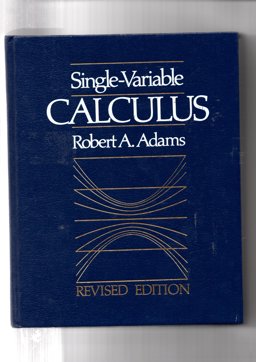 Single Variable Calculus