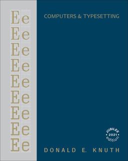 Computers and Typesetting, Volume E