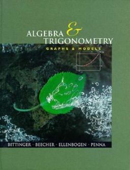 Algebra and Trigonometry