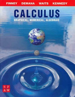 Calculus Graphical, Numerical, Algebraic  9780201324457 Front Cover
