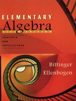 Elementary Algebra, Concepts and Applications and Student Solution Manual National Package