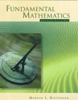 Fundamental Mathematics 2nd 9780201338775 Front Cover