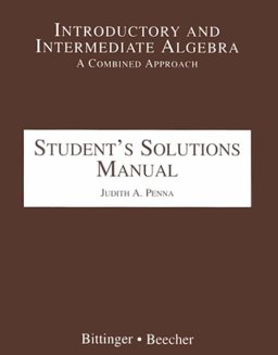 Introductory and Intermediate Algebra