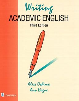 Writing Academic English A Writing and Sentence Structure Handbook 3rd 9780201340549 Front Cover