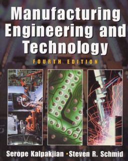 Manufacturing Engineering and Technology 4th 9780201361315 Front Cover