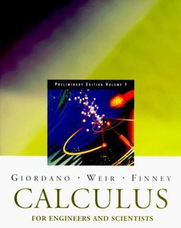 Calculus for Engineers and Scientists