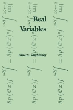 Real Variables 1st 1995 9780201483277 Front Cover