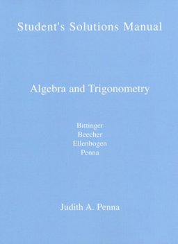 Algebra and Trigonometry