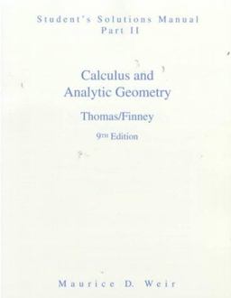 Calculus and Analytic Geometry 9th 9780201531800 Front Cover