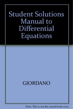 Differential Equations