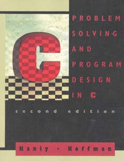 Problem Solving and Programming Design in C 2nd 9780201590630 Front Cover