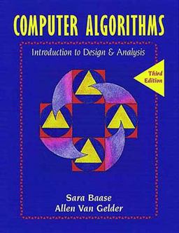 Computer Algorithms Introduction to Design and Analysis 3rd 9780201612448 Front Cover