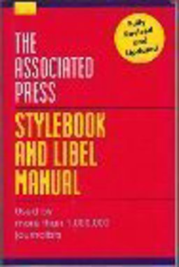 The Associated Press Stylebook and Libel Manual