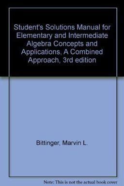 Elementary and Intermediate Algebra