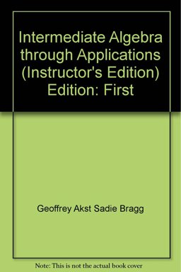 Intermediate Algebra