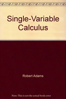 Single Variable Calculus
