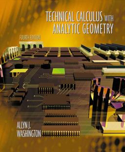 Technical Calculus with Analytic Geometry 4th 9780201711127 Front Cover