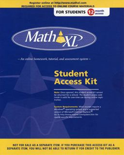 Math Xl 12 Month Student Coupon