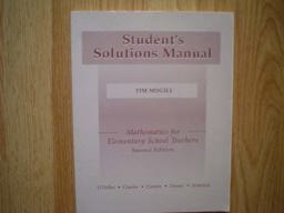 Students Solutions Manual