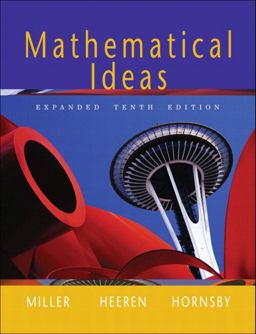 Mathematical Ideas 10th 9780201793918 Front Cover