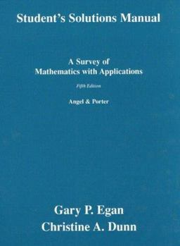 Survey of Mathematics with Applications 5th 9780201809572 Front Cover