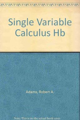 Single Variable Calculus