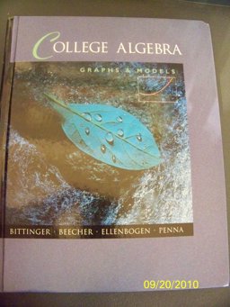College Algebra Graphs and Models