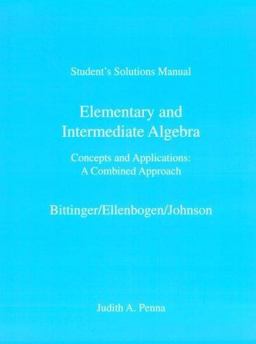 Elementary and Intermediate Algebra
