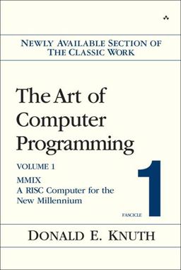 Art of Computer Programming Mmix -- A Risc Computer for the New Millennium  9780201853926 Front Cover