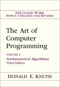 Art of Computer Programming Seminumerical Algorithms, Volume 2 3rd 9780201896848 Front Cover