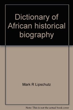 Dictionary of African Historical Biography