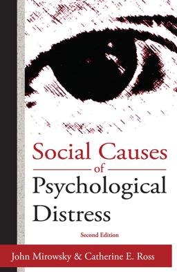 Social Causes of Psychological Distress 2nd 9780202307091 Front Cover