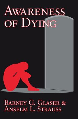 Awareness of Dying  9780202307633 Front Cover