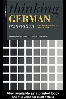 Thinking German Translation
