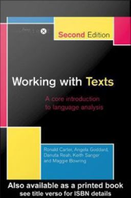 Working with Texts Working with Texts