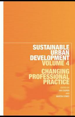 Sustainable Urban Development Volume 4